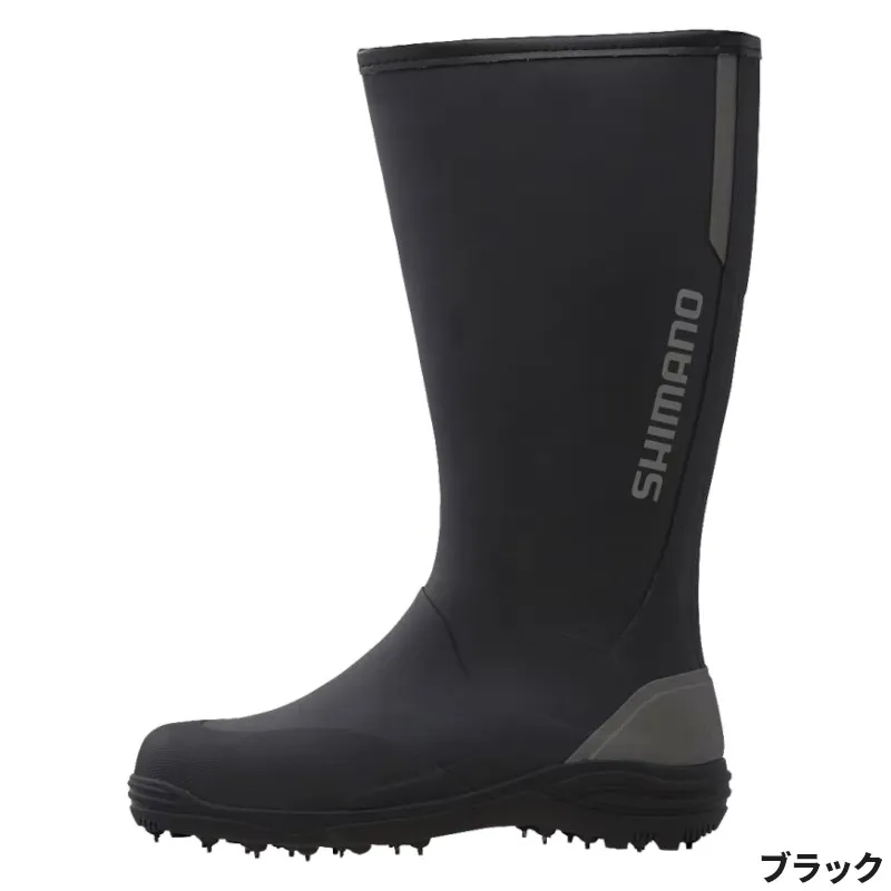 【現品限り】 シマノ フットウェア ジップアップブーツ スパイク M ブラック FB-040X