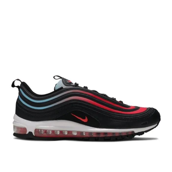 ナイキ Nike 【 Air Max 97 Blue Fury Ember Men Black/Ember Glow-White-Blue Fury 】 マックス メンズ 黒色 ブラック