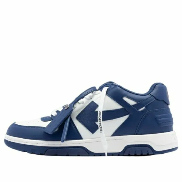 Off-White オフホワイト メンズ スニーカー  【Off-White Out Of Office Low-Top Sneaker Blue White OMIA189S22LEA0010142】  サイズ US_8.5(26.5cm)
