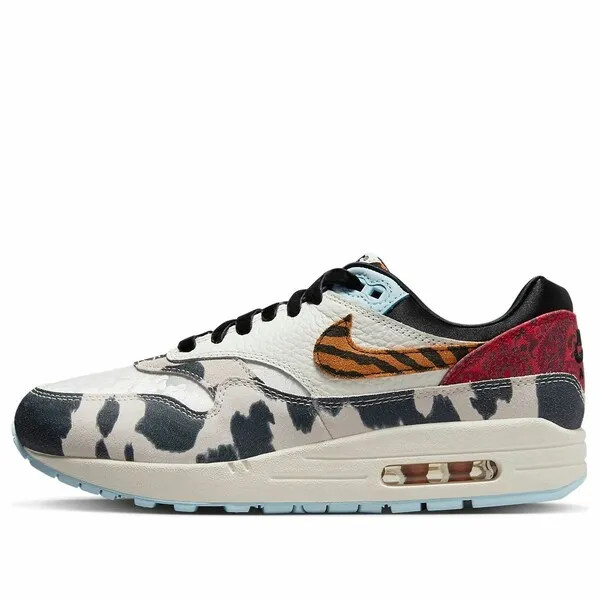 Nike ナイキ レディース スニーカー  【(WMNS) Nike Air Max 1 87 Great Indoors Tiger Swoosh Cow Print FD0827-133】  サイズ US_W_10.5