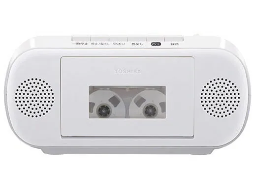 【ポイント10倍】 東芝 ラジカセ TY-CDM2 [最大出力：2W タイプ：CDラジカセ 幅x高さx奥行き：228x110x205mm 重さ：1.5kg] 【P10倍】