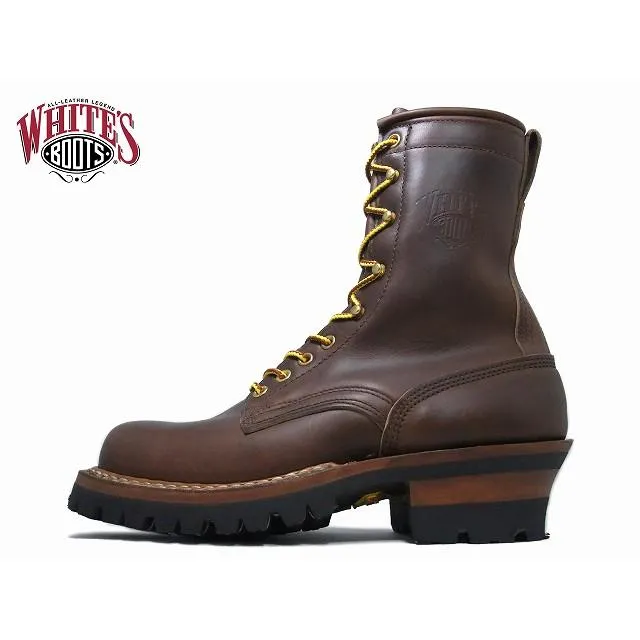 ホワイツブーツ スモークジャンパー 8インチ White's Boots SMOKE JUMPER 8inc RT 375V ブラウンクロムエクセル レギュラートゥ メンズ ワークブーツ