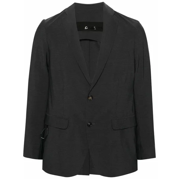 アールアールディ メンズ ジャケット＆ブルゾン アウター Single-breasted blazer Grey