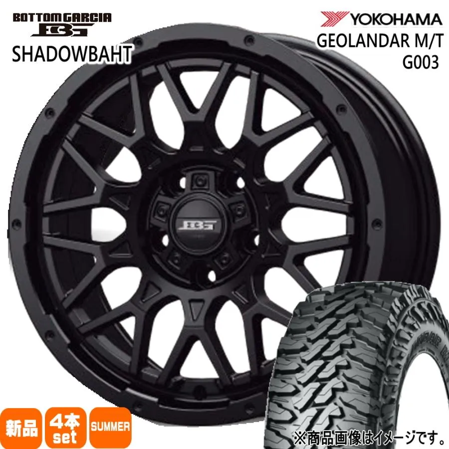 225/75R16 115/112Q LT ヨコハマ GEOLANDAR M/T G003 夏用 サマータイヤ BOTTOM GARCIA SHADOWBAHT 三菱 デリカD5/トヨタ RAV4 16インチ