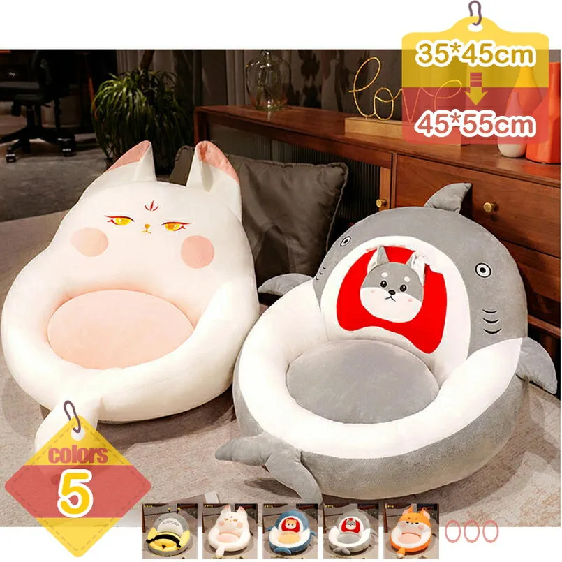 座椅子 クッション 座布団 背もたれ フロアクッション かわいい レストクッション 座椅子 腰枕 柔らかい 座椅子 ミニソファー チェアパッド クッション 座面クッション 可愛い オフィス ふわふわ 春秋冬 暖かい liber-online