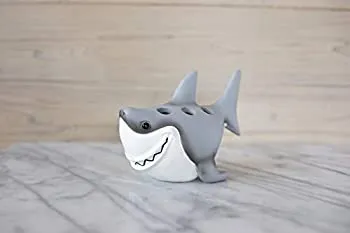 【中古】【輸入品・未使用】Borders Unlimited Fish N Sharks ホワイト歯ブラシホルダー マルチ