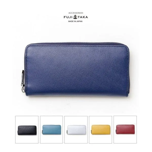 FUJITAKA フジタカ 公式 FUJITAKA ACCESSORIES 長財布 ラウンドファスナー カード段13 (オーブ) No.634603