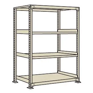 【ポイント5倍】【直送品】 サカエ 中量棚WG型(300KG/段・単体・高さ1500MM・4段) WG-9524 (172418) 【特大・送料別】
