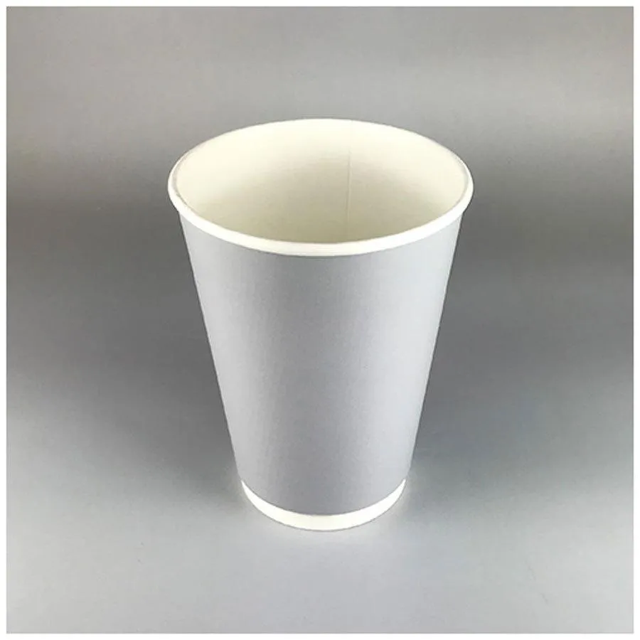 三重カップ(グレイ) 360ml(12オンス) 86mm口径 1,000個 ※沖縄・離島 送料別途 BMT-0302