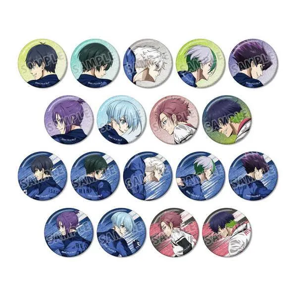 ブルーロック トレーディンググリッター缶バッジ 描き下ろし 戦う背中×雨ver. 1BOX【予約 07/中 発売予定】