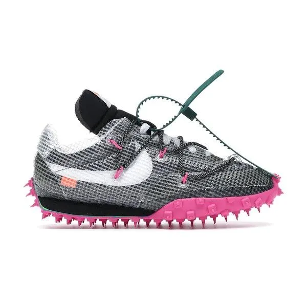 Nike ナイキ レディース スニーカー Nike Waffle Racer Off-White Black (Women's) 【サイズ US_W_10 】Black/Laser Fuchsia-White