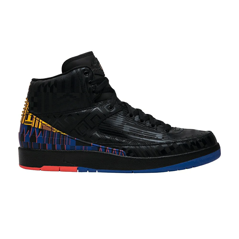 ナイキ 黒色 ブラック ゴールド エアジョーダン BLACK MONTH スニーカー メンズ AIR JORDAN AIR JORDAN 2 RETRO HISTORY 2019 / BLACK METALLIC GOLD