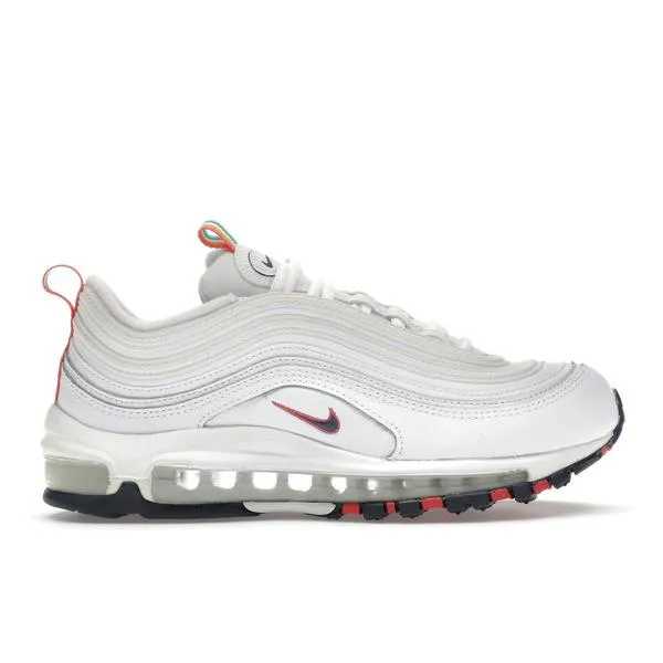 Nike ナイキ レディース スニーカー Nike Air Max 97 White Multi Color Pull Tabs (Women's) 【サイズ US_W_11 】