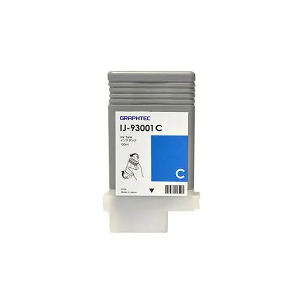 【ポイント20倍】(まとめ）グラフテック インクタンク シアン130ml IJ-93001C 1個【×3セット】