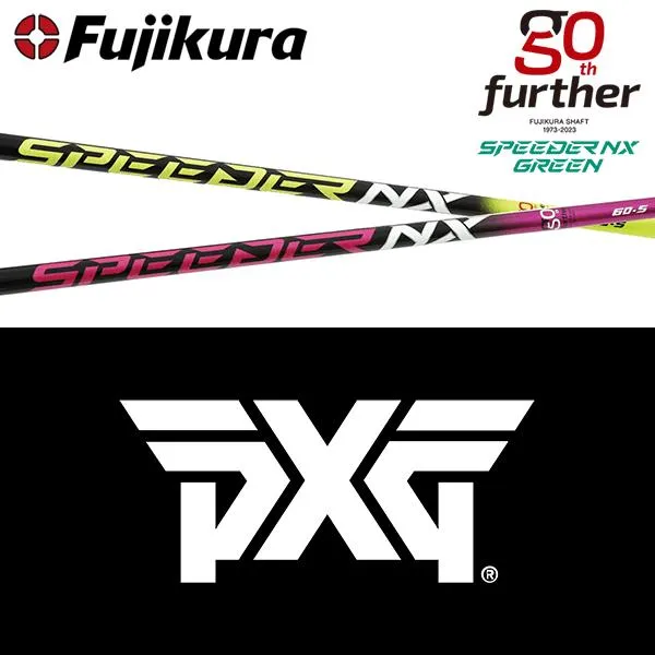 【全てメーカー純正部品使用】 PXG ウッド用 純正 スリーブ付きシャフト フジクラ スピーダー NX 50Th (50周年限定カラー)