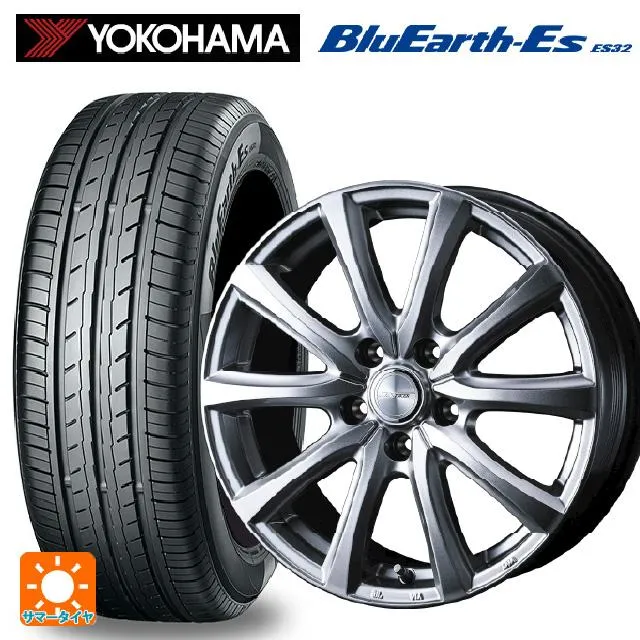 送料無料 サマータイヤホイール 4本セット 215/55R17 94V ヨコハマ ブルーアースEs ES32 ウェッズ ジョーカー スマッシュ 17-