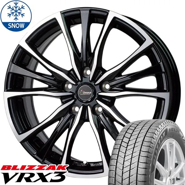 トヨタ シエンタ 170系 185/60R15 スタッドレス | ブリヂストン VRX3 \u0026 CH110 15インチ 5穴100