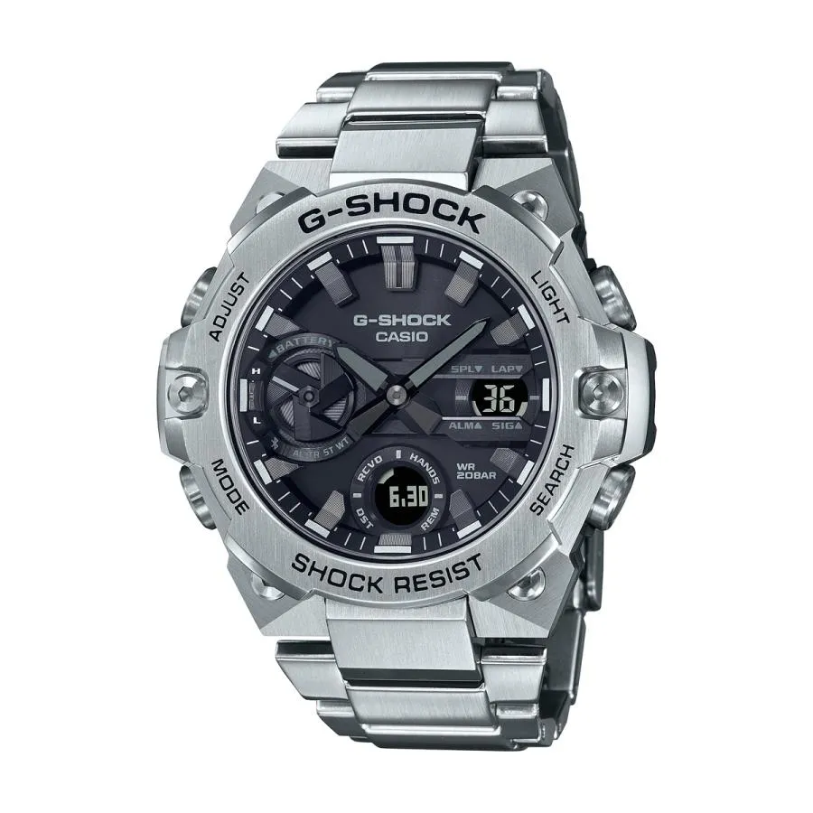 カシオ (国内正規品)G-SHOCK(ジーショック) G-STEELソーラー メンズタイプ GST-B400D-1AJF 返品種別A