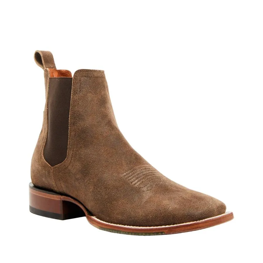 【並行輸入品】Cody James Men's Ruben Roughout Casual Boot Broad Square Toe Bro