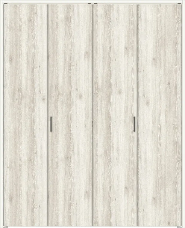 ラシッサD パレット クローゼットドア 折戸ノンレールタイプ 4枚折戸 APCN-LAA 1220 W：1,188mm × H：2,023mm ノンケーシング / ケーシング LIXIL TOSTEM