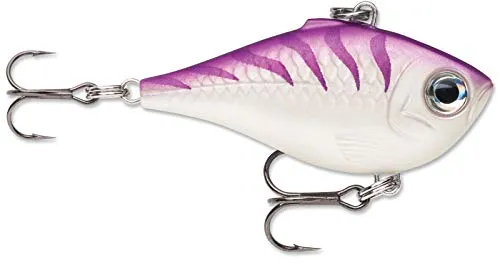 【中古】【未使用・未開封品】Rapala Fishing Lure - ULRPR04PUTU - UL Ultra Light Rippin Rap 04 Purple Tiger UV