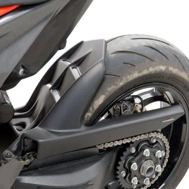 POWERBRONZE リアインナーフェンダー カラー：ブラック／ブルーメッシュ 1290SuperDukeR KTM リアフェンダー フェンダー関連 外装