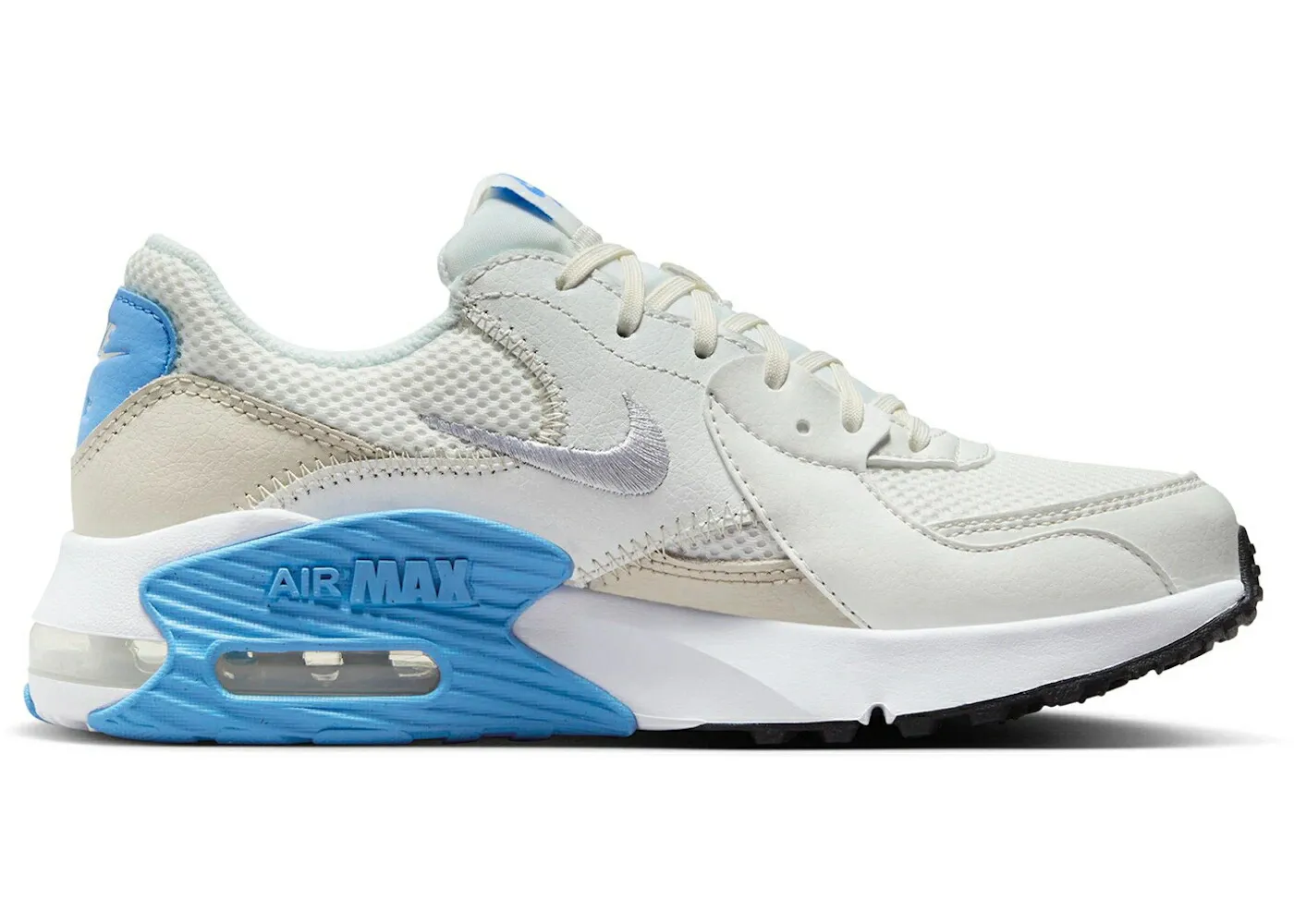 ナイキ マックス 白色 ホワイト 青色 ブルー 茶色 ブラウン エアマックス WOMEN スニーカー レディース NIKE AIR MAX EXCEE SUMMIT WHITE UNIVERSITY BLUE (WOMEN) / SUMMIT WHITE LIGHT OREWOOD BROWN