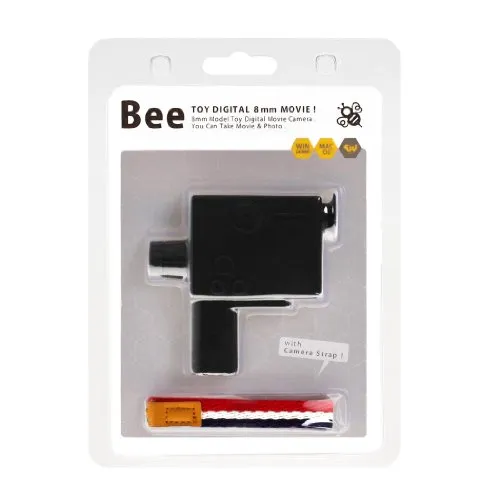 【中古】(非常に良い)Bee トイデジタル8mmムービー ブラック