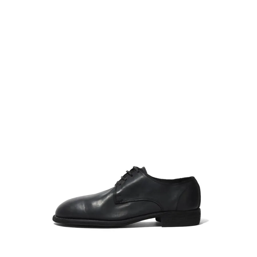 CLASSIC DERBY, SOLE LEATHER, FULL GRAIN - BLKT (992X) GUIDI(グイディ)