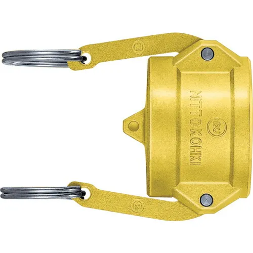 日東工器 レバーロックカプラ（プラグ用キャップ） 銅合金 相手側取付サイズ１インチ（０３６３７） 【品番：L-8PD BR NBR        】