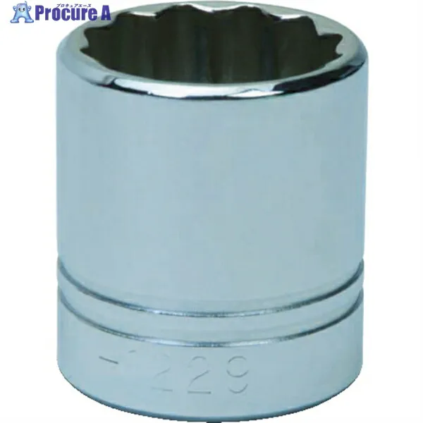 WILLIAMS 1/2ドライブ ソケット 12角 34mm JHWSTM-1234 1個 ▼758-1190