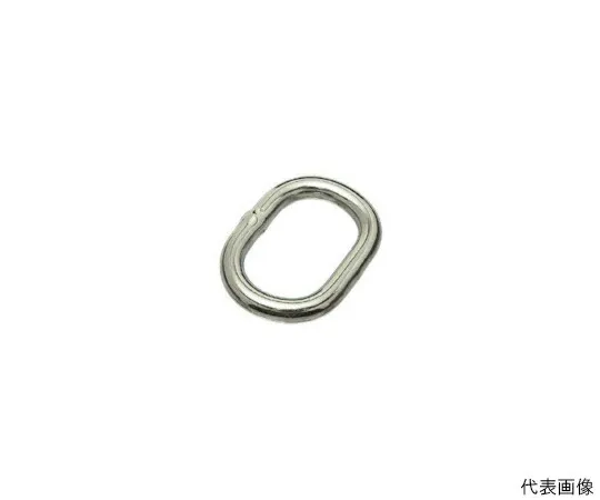 水本機械製作所 ステンレス 楕円リンク 線径22mm内長110mm RO22 1個