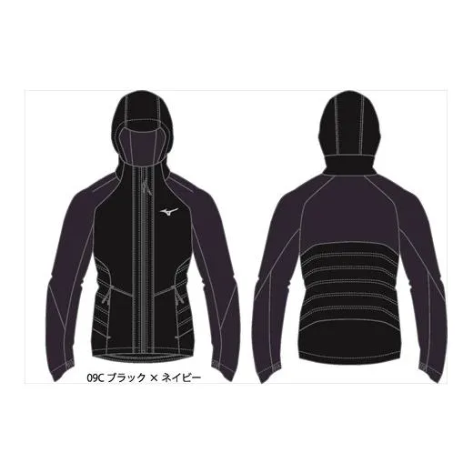 ふるさと納税 ファッション 兵庫県 丹波市 中綿ブレスサーモウォーマーシャツ：配送情報備考 09Ｃ ブラック×ネイビー ミズノ mizuno 09Ｃ　ブラック×ネイビ…