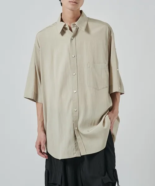 シャツ 「UJOH HOMME」別注 Full Open Half Sleev Shirt メンズ