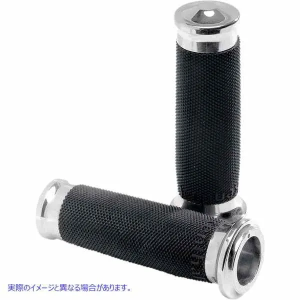 【並行輸入品】 パフォーマンスマシーン (PM) グリップ - Renthal Wrap - クローム 0063-2020-CH 06300542 PERFORMANCE MACHINE (PM) GRIPS PM CHR 08 #DRAG