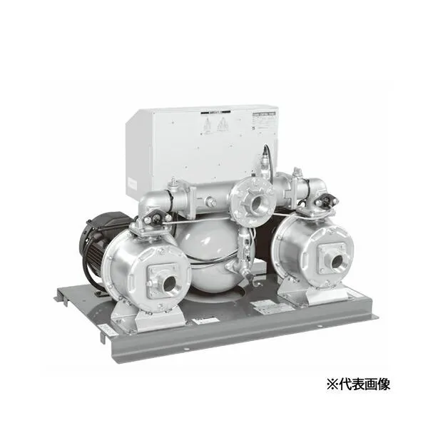 ●エバラ/荏原 【50BDPME55.5N】50Hz 定圧給水ユニット フレッシャー1000 BD型 並列交互運転方式 BDPME型 三相200V 出力5.5×2kW〔IB〕