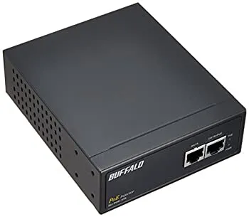 【中古-非常に良い】【輸入･日本仕様】BUFFALO IEEE802.3af PoEインジェクタ 1chタイプ BIJ-POE-1PR