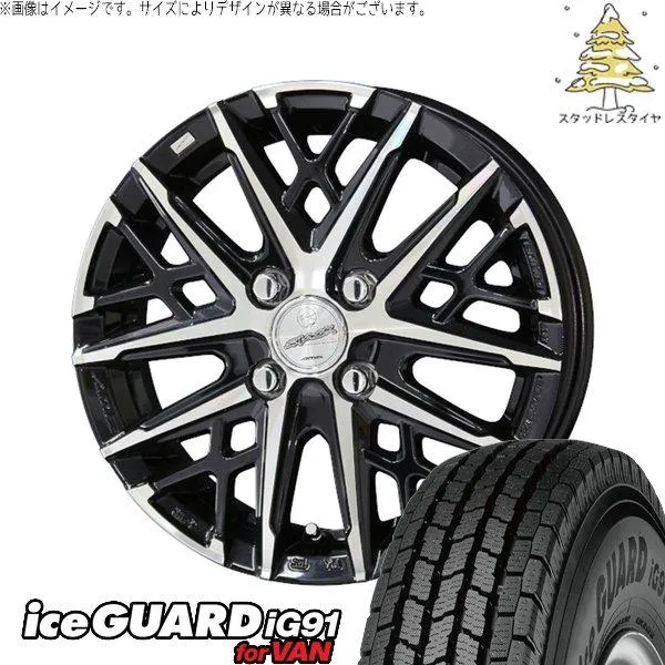プロボックス 155/80R14 スタッドレス | アイスガード91 \u0026 スマック グレイヴ 14インチ 4穴100