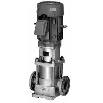 ●川本ポンプ【KVS655ME3.7】50Hz ステンレス製立型タービンポンプ 2極 三相200V 3.7kＷ KVS形〔GF〕