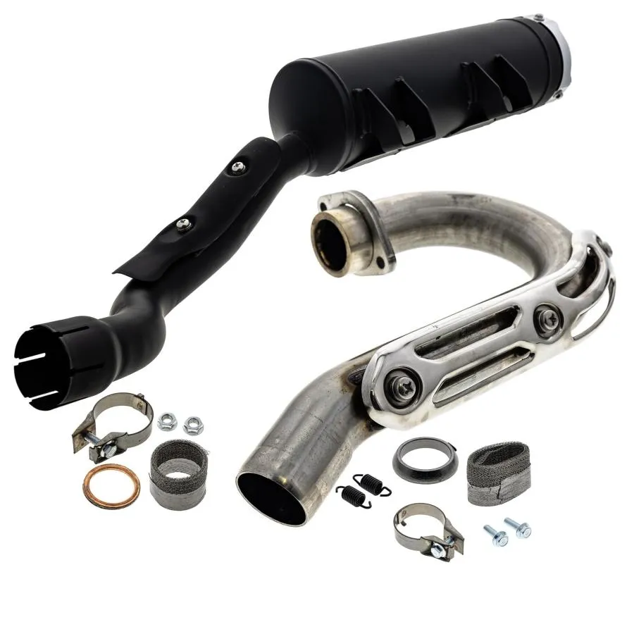 【並行輸入品】 】 NICHE Exhaust Kit Muffler Silencer Header Manifold for Yamaha YF