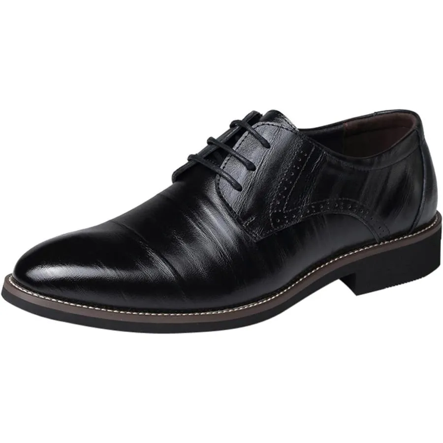 【並行輸入品】White Dress Shoes for Men Size 15 Classical Style Shoes for Men Slip