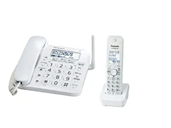 【中古】「非常に良い」パナソニック RU・RU・RU デジタルコードレス電話機 子機1台付き 1.9GHz DECT準拠方式 VE-GD21DL-W