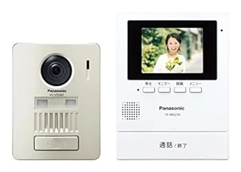 【中古】［非常に良い］パナソニック ワイヤレステレビドアホン(モニター親機+ワイヤレス玄関子機) VL-SGZ30