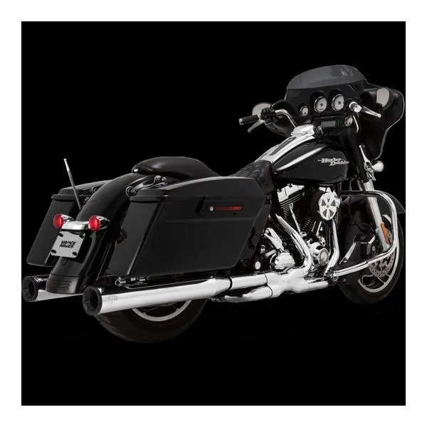 【並行輸入品】 バンス\u0026ハインズ HD ドレッサー 17-22 エリミネーター 400 クローム スリップオン  取寄せ T14 16714