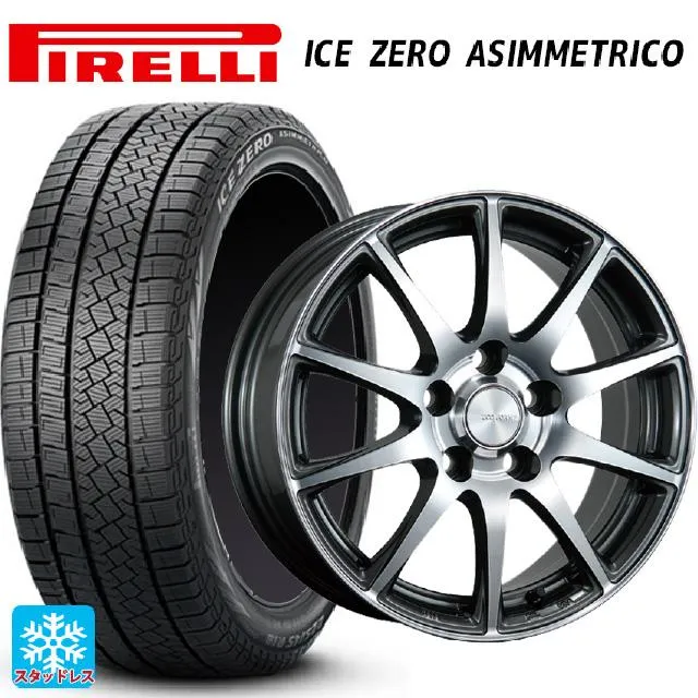 トヨタ bZ4X(11/15系)用 235/60R18 107H XL ピレリ アイスゼロ アシンメトリコ 正規品 # エコフォルム CRS23