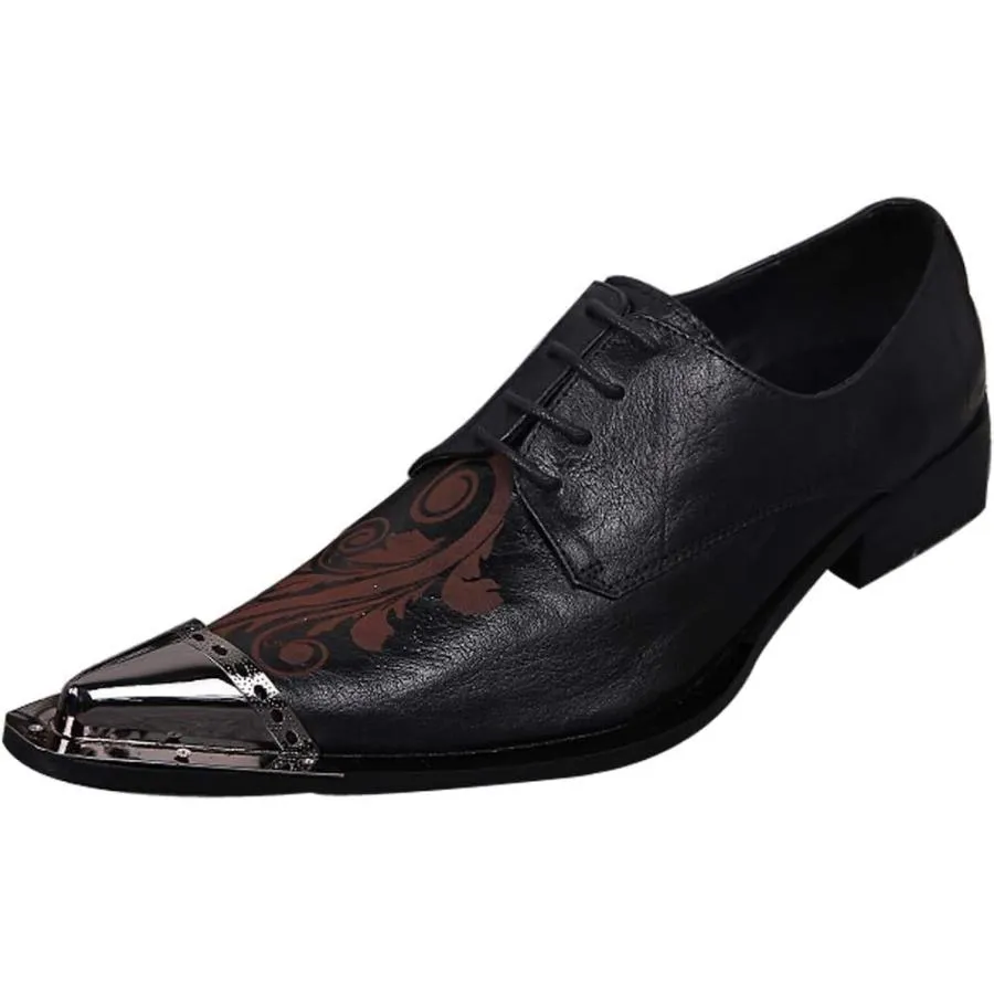 【並行輸入品】Rui Landed Oxford for Men Formal Shoes Lace Up Style Genuine Leather