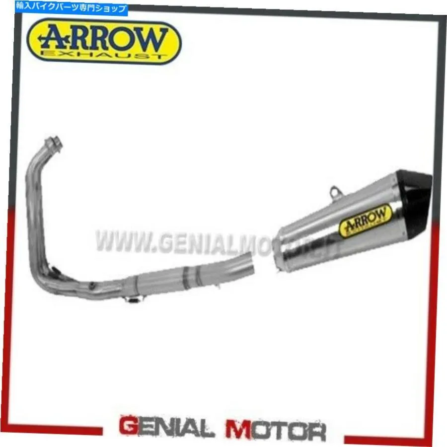 サイレンサー フル排気触媒arrow Xkoneスチールヤマハトレーサー700 2016> 2016 Full Exhaust Catalyzed Arrow Xkone Steel Yamaha Tracer 700 2016 >