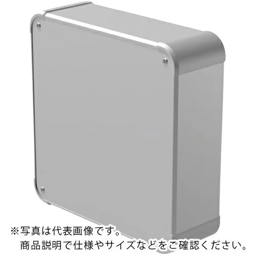 タカチ ( タカチ電機工業 ) アルミコントロールボックス AUXシリーズ 149×200×200mm ( AUX149-20-20RH-SS )