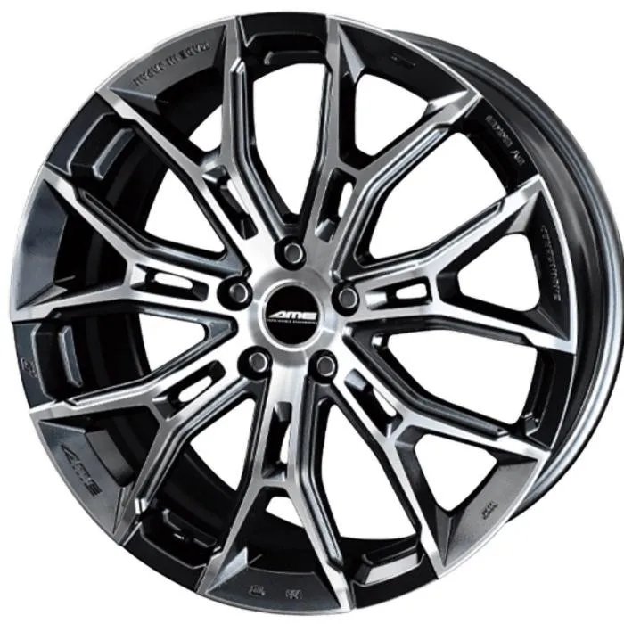 業販品 BRIDGESTONE BLIZZAK WZ-1 235/55R18 104Q XL GALERNA FINURA ブルーガンメタリックポリッシュ 18インチ 7.5J+38 5H-114.3 冬用 4本