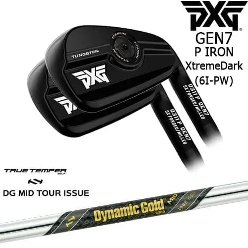 PXG 0311 GEN7 P アイアン5本セット(6I-PW) ExtremeDark[6P]ピーエックスジーPXG Dynamic Gold MID TOUR ISSUE ツアーイシュー TRUE TEMPER